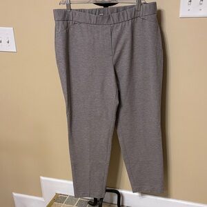 Light tan Straight-Leg Pants large petite